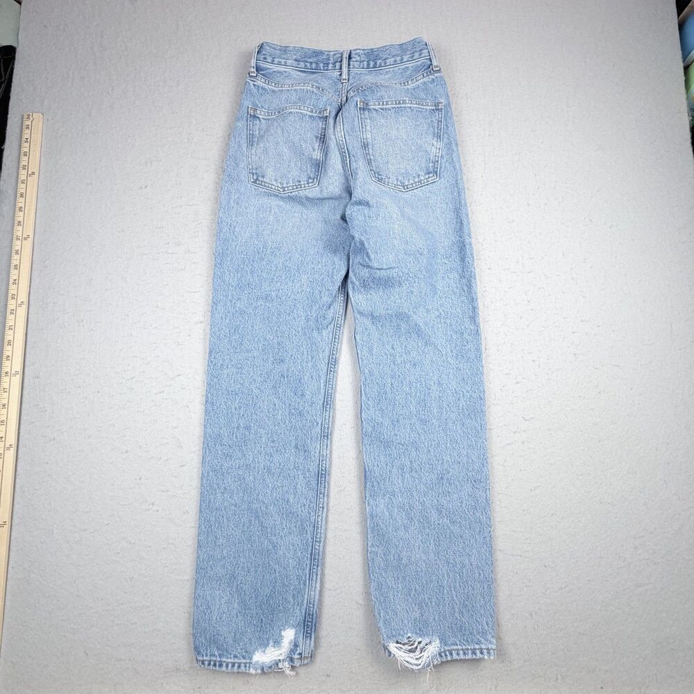 AGOLDE Light Wash Straight Leg Jeans - Picture 5 of 10